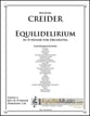 Equilidelirium in D Minor for Orchestra Orchestra sheet music cover